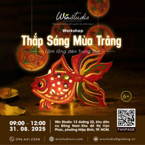Workshop Trung Thu: Thắp sáng đêm trăng - Làm lồng đèn Trung Thu